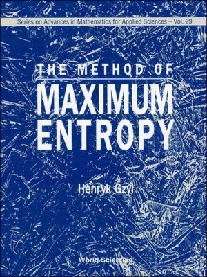 cover image of The Method of Maximum Entropy